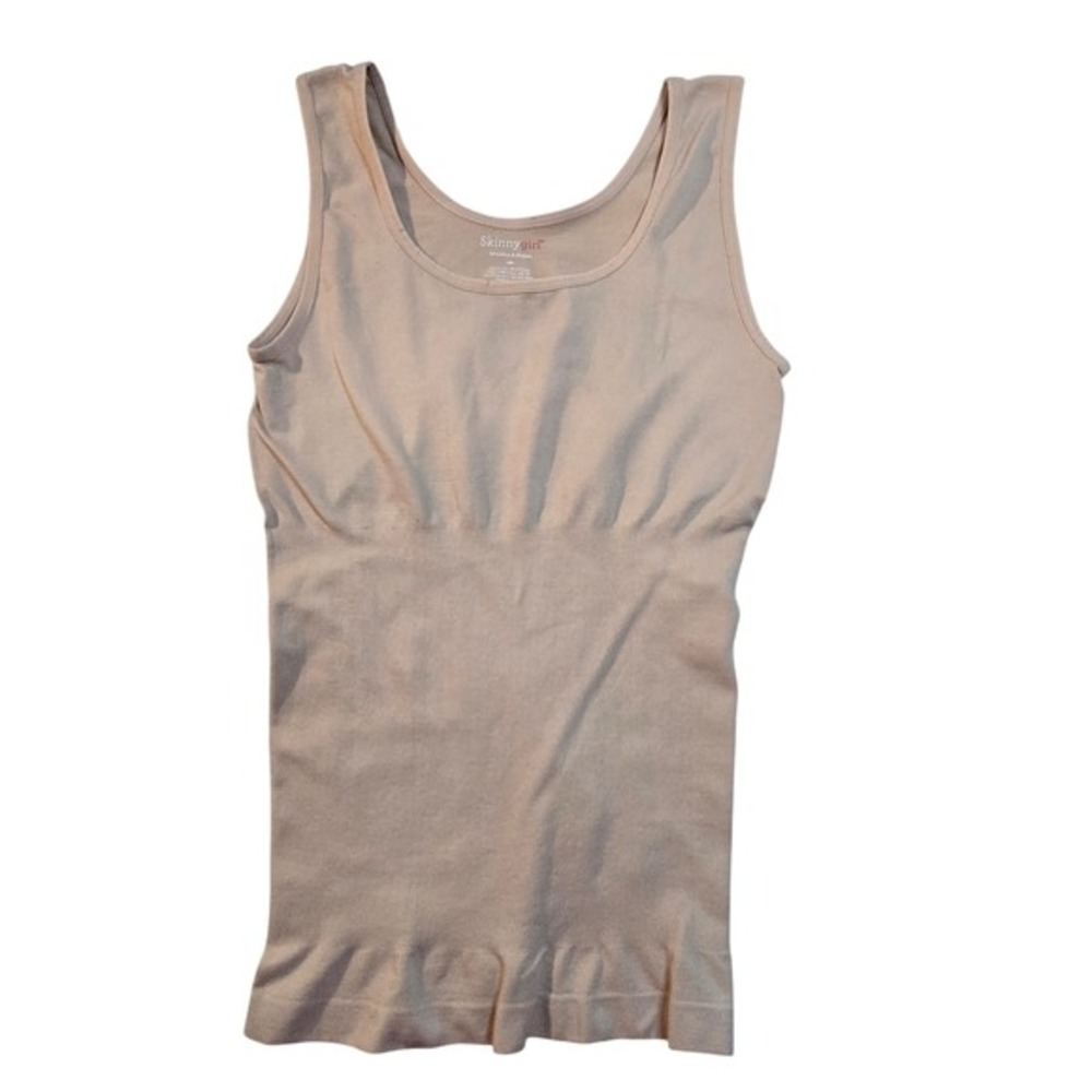 Skinnygirl Smoothers & Shapers Nude Seamless Camisole Tank Top Beige Medium